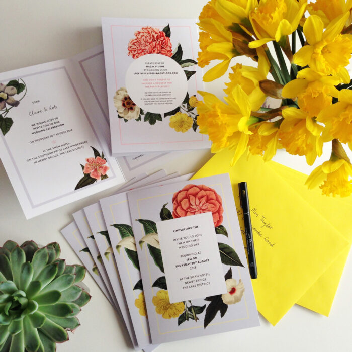 Wedding invite design