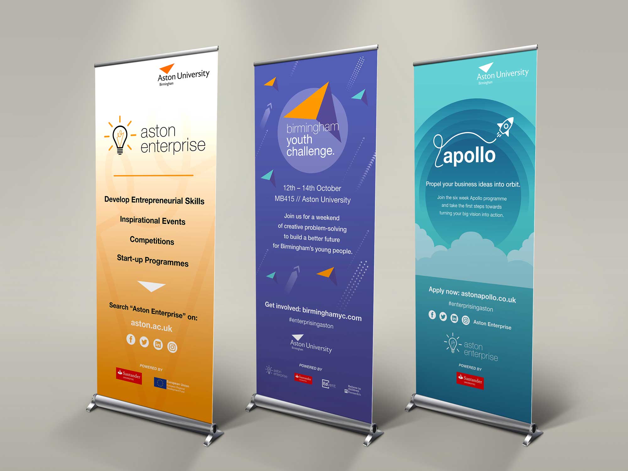 Aston Enterprise Banners