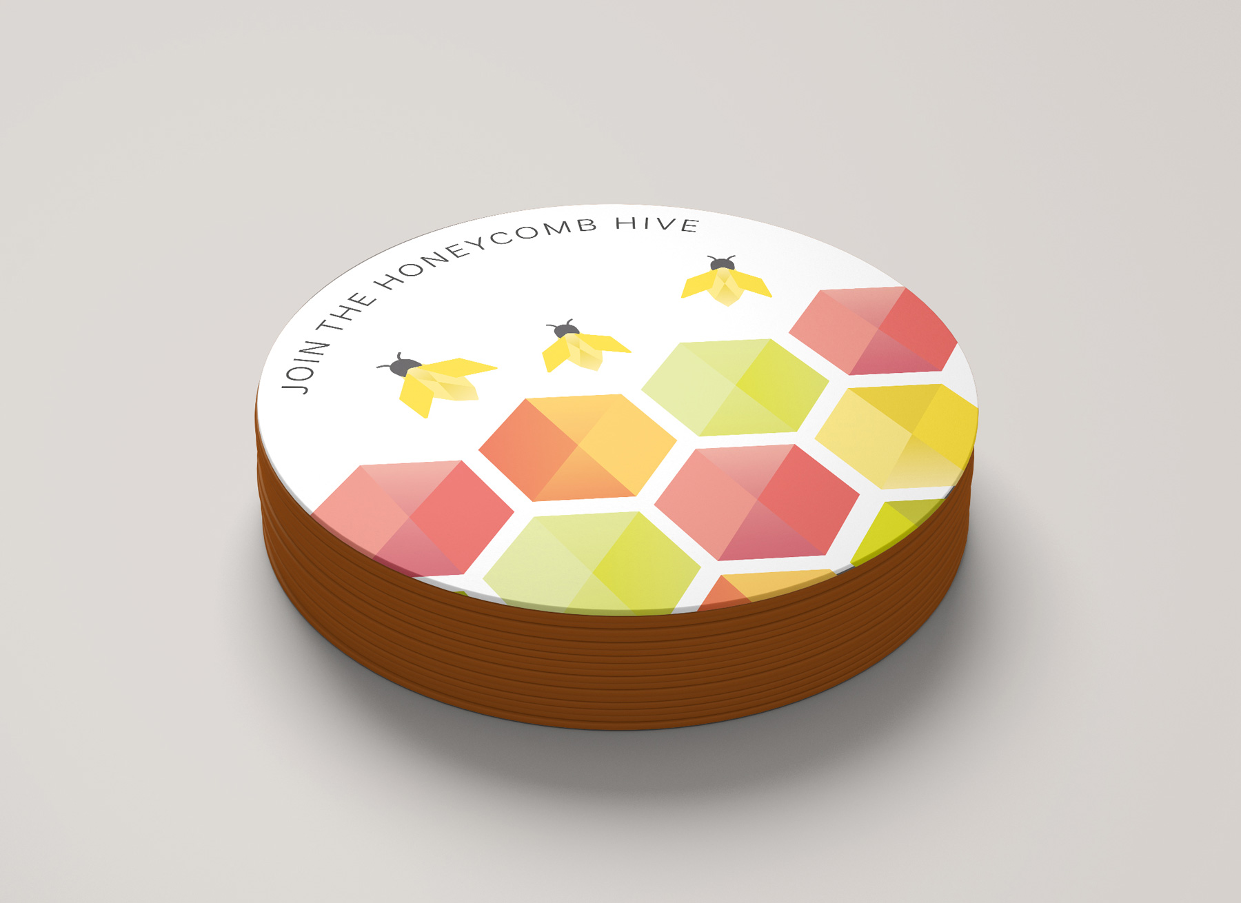 The Honeycomb Group coaster