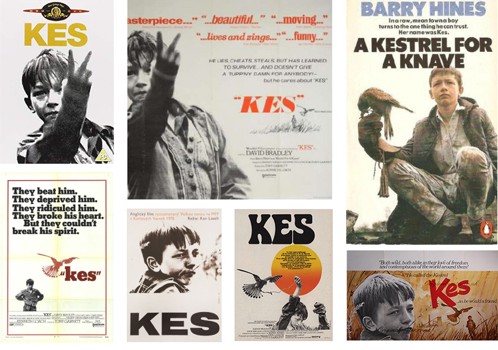 Kes original cinema posters