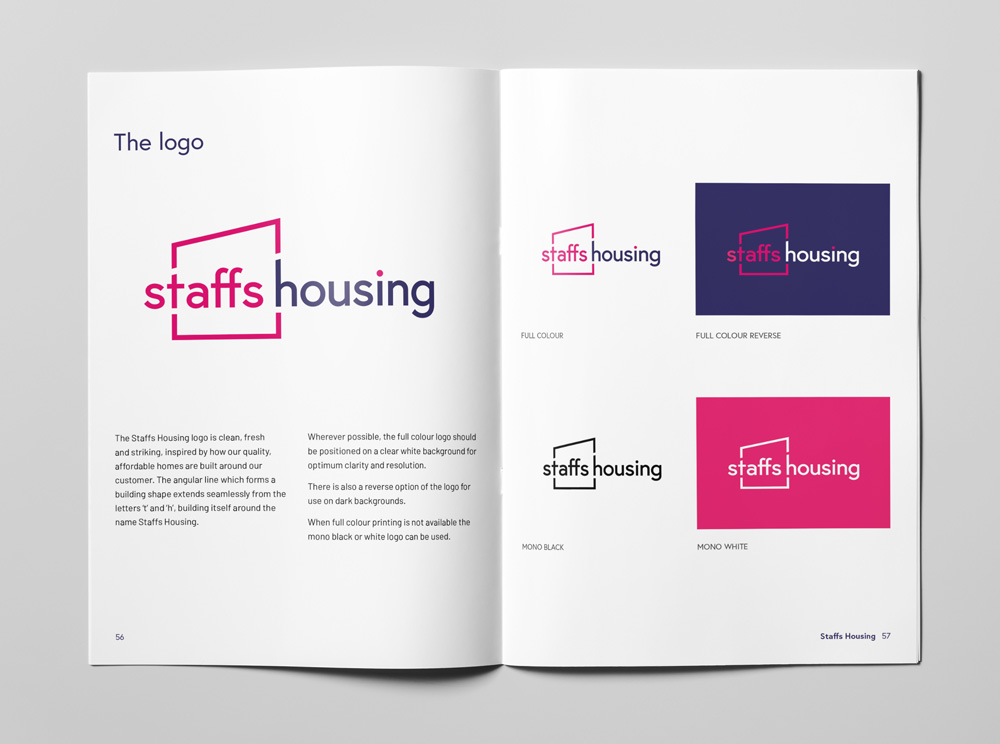 Staffs Housing brand guidelines