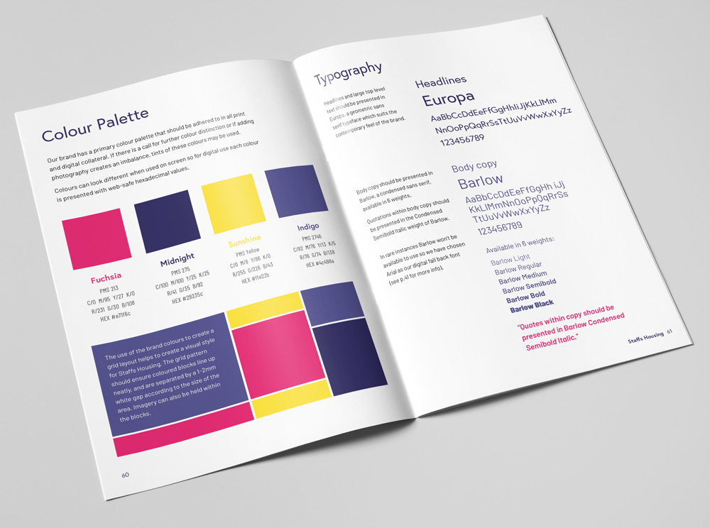 Staffs Housing brand guidelines