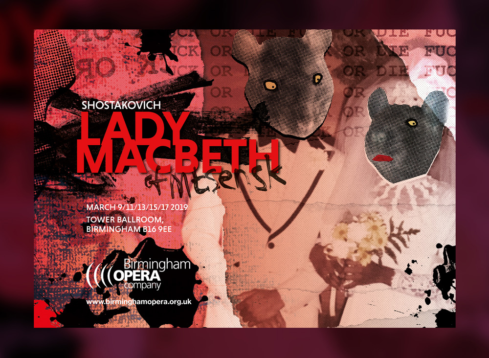 Lady Macbeth of Mtsensk ebook design