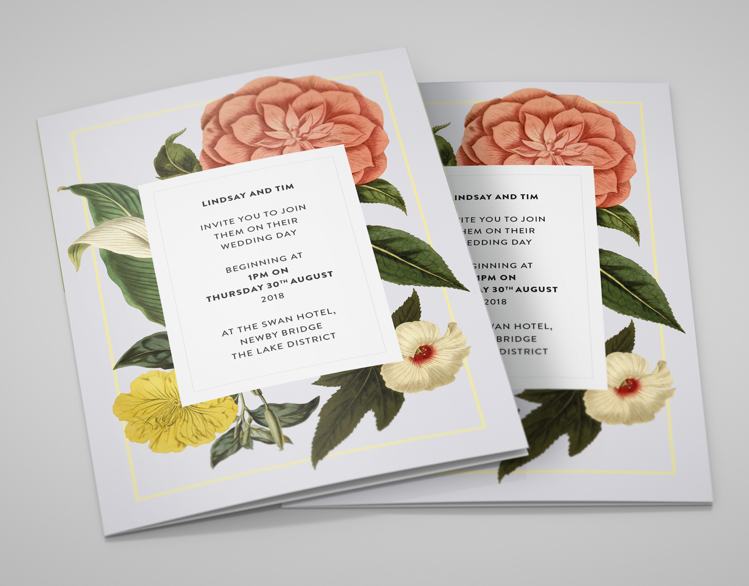 Wedding invite design